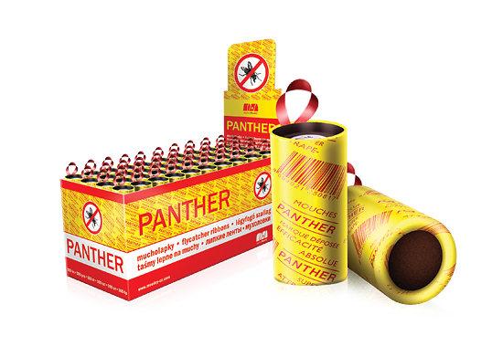 Нетоксична липка стрічка від мух PANTHER AFRICA - Flycatcher (Чехія), фото 1