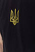 Чоловіча футболка з тризубом, колір чорно-золотистий, 226R022, фото 5
