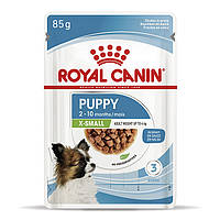 Royal Canin X-small Puppy консерва для щенков миниатюрных пород (в соусе) 85 г