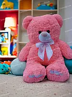 Мягкая игрушка Мишка Ветли 70 см Розовый Маленький плюшевый медведь Пушистый медвежонок для девочек