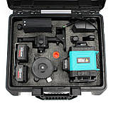 Акумуляторний лазерний нівелір Makita SKR200Z (24V, 5AH), рівень Макіта 4-х діодний Китай, фото 9