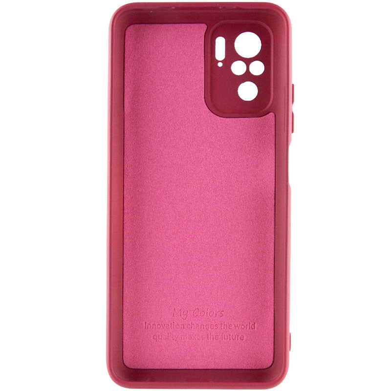 Чехол Silicone Cover My Color Full Camera (A) для Xiaomi Redmi Note 10 / Note 10s - фото 2 - id-p1471730217