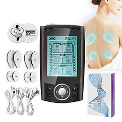 М'язовий електростимулятор масажер, імпульсний масажер м'язів EMS-MN1080. Електростимулятор 36 режимів