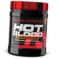 Предтренировочная добавка с креатином Hot Blood Hardcore Scitec Nutrition 375г Гуарана (11087012) z19-2024