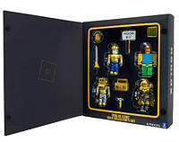 Ігровий набір Roblox Four Figure Pack Roblox Icons - 15th Anniversary Gold Collector s Set, 4 фігурки та аксесуари