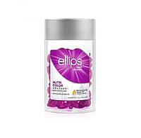Витамины-масло для волос Сияние цвета Nutri color with triple care Ellips 50 шт SM, код: 8253845