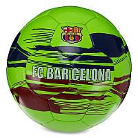 Мяч футбольный FC Barselona FB-3473 Ballonstar №5 Салатовый (57566045) z19-2024