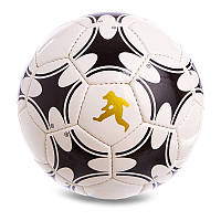 Мяч футбольный Train FB-0655 FDSO №5 Бело-черный (57508477) z19-2024