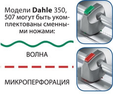 Змінний ніж для Dahle 507 (961) мікроперфорац.
