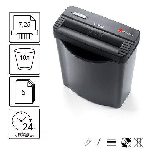 Знищувач документів REXEL Alpha S (2102020EU)