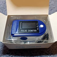 Пульсометр оксиметр на палец пульсоксиметр для измерения кислорода Fingertip pulse oximeter портативный BIN