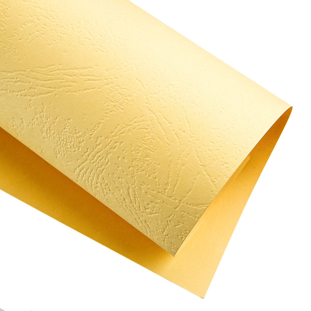 Обкладинки А4 картонні "під шкіру" 230 г, кремові, 100 шт