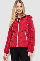Куртка женская демисезонная, цвет бордовый, 244R013