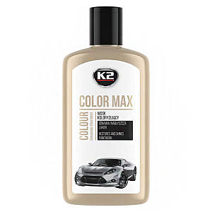 Поліроль восковий для кузова K2 Color Max білий 250мл (K020WHITE)