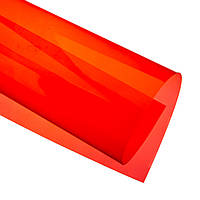 Обкладинки А4 пластикові прозорі глянець 180 мкм, червоні, 100 шт YULONG