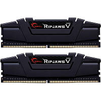 Модуль памяти для компьютера DDR4 64GB (2x32GB) 4400 MHz RipjawsV Black G.Skill (F4-4400C19D-64GVK) c