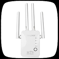 Ретранслятор усилитель сигнала Wi-Fi Удлинитель большого радиуса действия для интернета Адаптер для wifi BIN