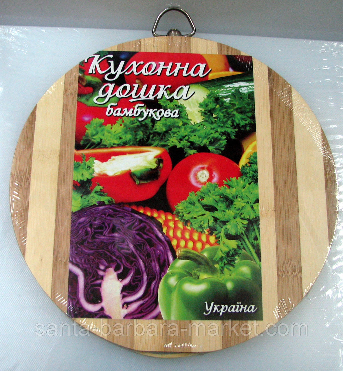 Дошка "бамбук" Ф=25см №14933