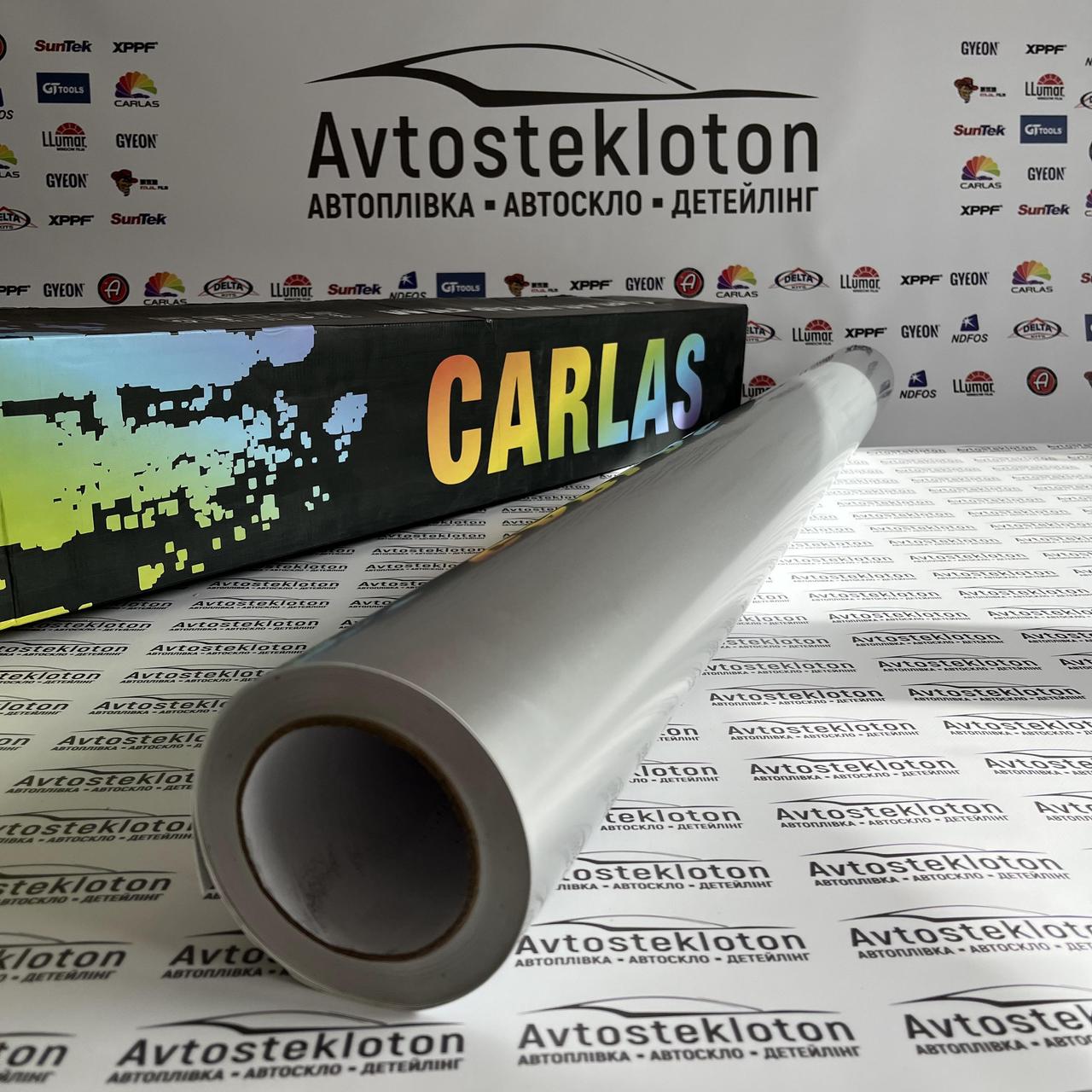 Світло сірий металік матовий вінілова лита плівка для авто Carlas 1.5 м