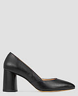 Туфлі-човники жіночі чорні натуральна шкіра Туреччина Miss Liza — розмір 36 (22 см) (модель: ML5386KBlack)