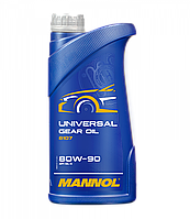 Трансмиссионное масло Mannol 8107 UNIVERSAL GEAR OIL 80W-90 GL-4 1л минеральное МКПП