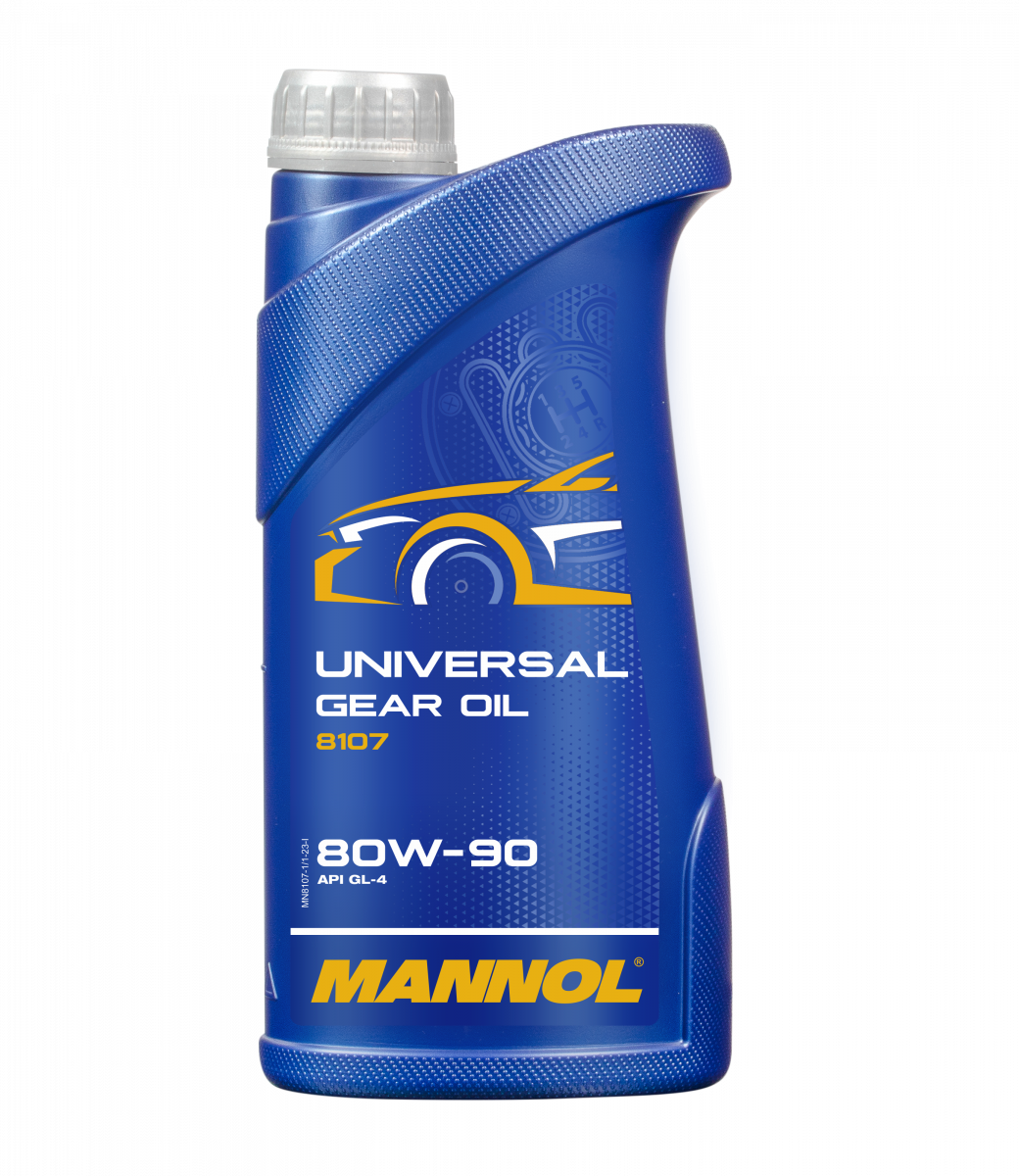 Трансмісійне масло Mannol 8107 UNIVERSAL GEAR OIL 80W-90 GL-4 1л мінеральне МКПП