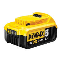 Акумулятор до електроінструменту DeWALT 18 В, 5 Ач, час заряджання 50 хв, вага 0.65 кг (DCB184) a