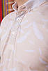Чоловіче поло в принт, бежево-білого кольору, 194R2119, фото 5
