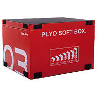 Бокс плиометрический мягкий набор Plyo Boxes FI-3635 Zelart Набор 56363200 z19-2024