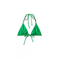 Топ Mango top bikini abalorios verde, оригинал. Доставка от 14 дней