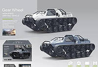Игрушечный набор детский танк разворачивается на 360° на гусеницах с аккумулятором на радиоуправлении BIN