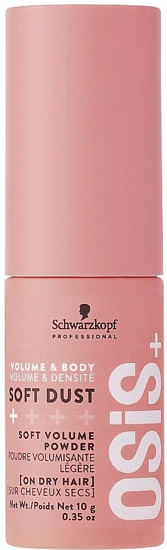 Суха пудра для об'єму волосся Schwarzkopf Osis+ Soft Dust Volumizing Powder 10г
