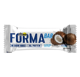 Протеїновий батончик КОКОС Forma Bar без цукру Coconut 60 г 33% FitWin 20 грамів білку