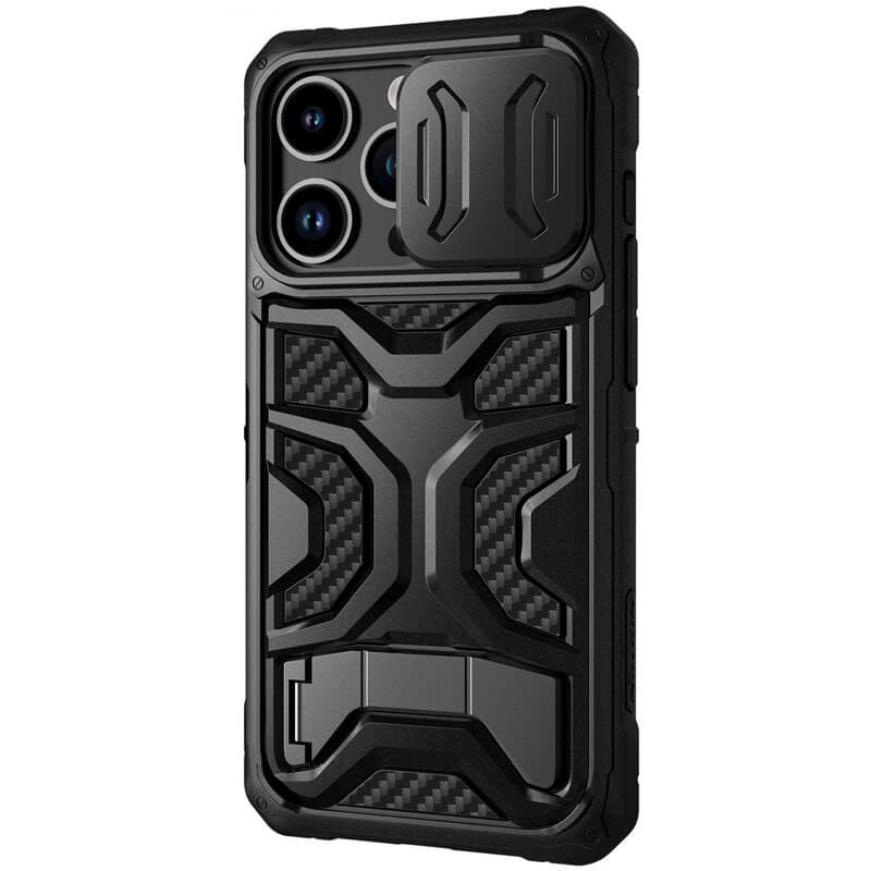 TPU+PC чехол Nillkin CamShield Adventurer Pro (шторка на камеру) для Apple iPhone 14 Pro Max (6.7") - фото 1 - id-p1724457611