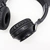 Бездротові навушники LED з вушками єдиноріг STN-27, Чорний / Дитячі бездротові блютуз навушники, фото 4