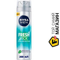 Гель Nivea Гель для бритья, освежающий, 200мл (81730)