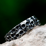 Кільце печатка перстень чоловіче сталеве SKELETON 20 з медичної нержавіючої сталі з Черепами, фото 4