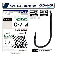 Гачки Owner Carp Down C-7 #8 9 pcs 53267-08
