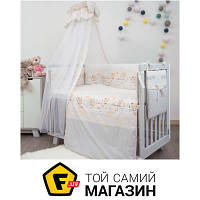 Комплект постельного белья бежевый Twins Постельный комплект 8 эл Sweet 4053-SW-017, Nice day, бежевый