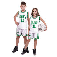 Форма баскетбольная подростковая NBA BA-0967 FDSO S Бело-зеленый (57508051) z19-2024
