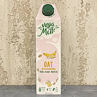 Рослинне молоко Vega Milk - Вівсяне з бананом, 950мл. (12шт./ящ.)