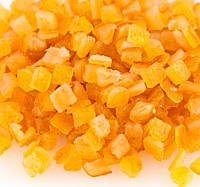 Апельсинові кубики зацукровані (апельсинові цукати) 3х3 мм Nappi 100 грам Великдень