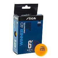 Набор мячей для настольного тенниса Stiga Winner SGA-1111 FDSO Оранжевый 6шт (60508468) z19-2024