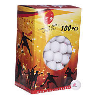 Набор мячей для настольного тенниса Pro-513 FDSO Белый 100шт (60508461) z19-2024