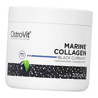 Морской коллаген Marine Collagen Ostrovit 200г Черная смородина (68250004) z19-2024
