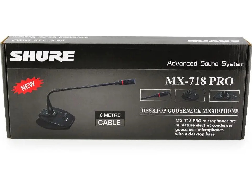Мікрофон Shure MX718 Pro, фото 1