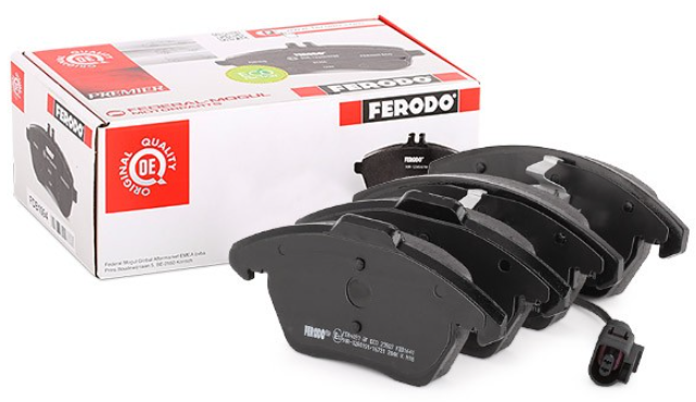 Передні колодки Октавія А5, Фабія, Джетта 6, Пассат Б6, Поло 6R, Рапід, Румстер (1K0698151) Ferodo FDB1641, фото 1