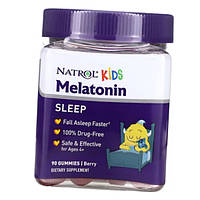 Жевательный Мелатонин для детей Kids Melatonin Gummies Natrol 90таб Ягоды (72358033) z19-2024