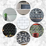 Самоклеюча поліуретанова плитка біла цегла 305х305х1мм (D) SW-00001193, фото 9