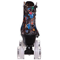 Роликовые коньки Rio Roller Z-3854 Zelart 40 Коричневый (60363142) z19-2024
